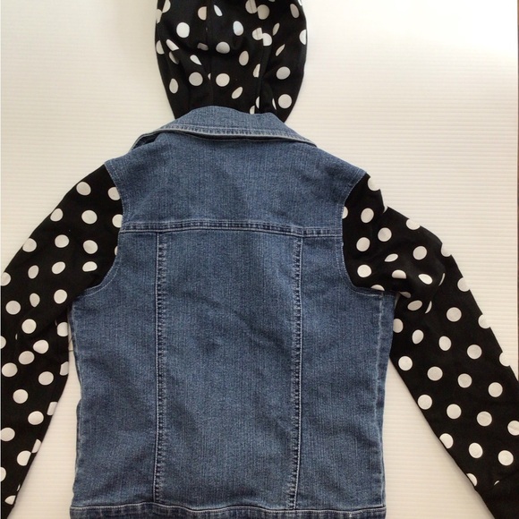Minnie Mouse-polka dot Jean jacket - Picture 5 of 6